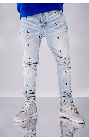 OFF-FAITH MENS DESIGNER JEANS